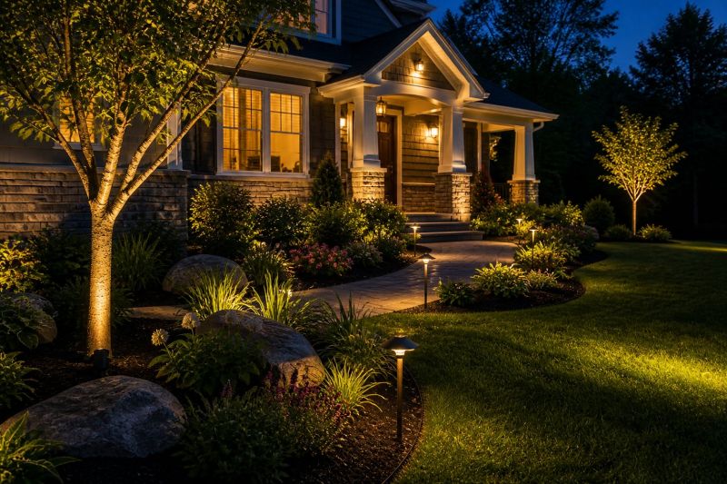 Courtyard Light Installation in Prescott Valley, AZ